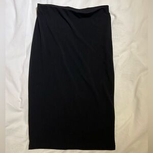Black pencil skirt